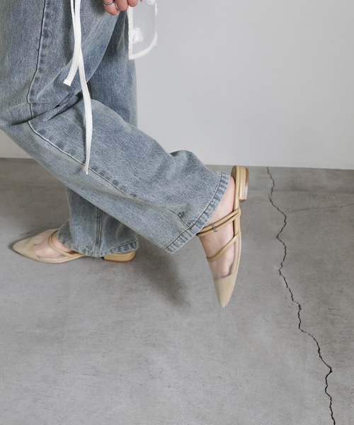 select MOCA(セレクトモカ)の「ダブルストラップメッシュサンダル(サンダル・レディース・ベージュ/ブラック・LARGE/MEDIUM/SMALL)」の20枚目の写真