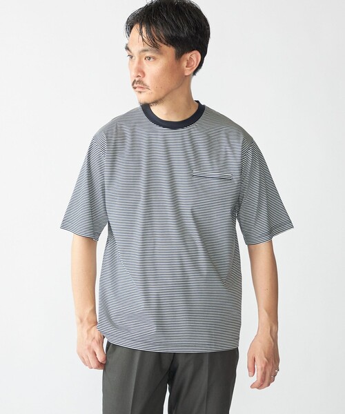 SHIPS: 〈接触冷感 / 抗菌防臭機能〉クールタッチ スムース T