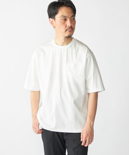 SHIPS: 〈接触冷感 / 抗菌防臭機能〉クールタッチ スムース T