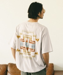 PENDLETON（ペンドルトン）の「【PENDLETON(ペンドルトン)】別注ドローコードバックプリントTシャツ[吸水速乾]（Tシャツ/カットソー）」