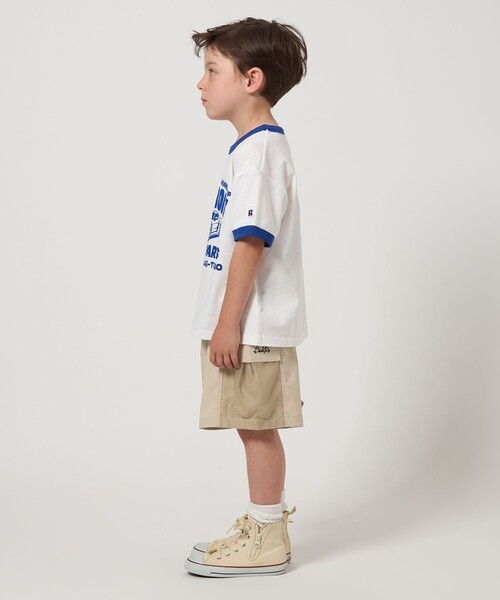 green label relaxing(グリーンレーベルリラクシング)の「ショートパンツ / キッズ 110cm-130cm - UVカット -(その他パンツ・キッズ・ダークグレー/ナチュラル・120cm/110cm/130cm)」の20枚目の写真