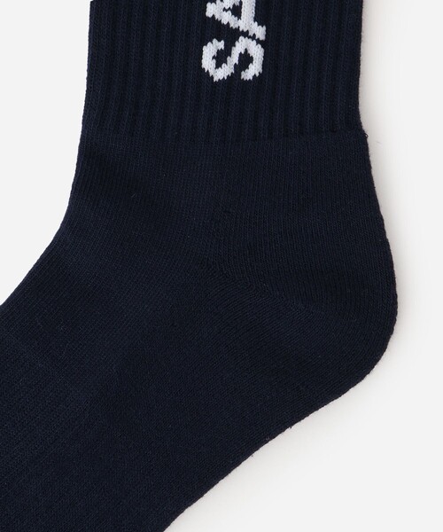 Saturdays NYC(サタデーズ ニューヨークシティ )の「Logo Socks(ソックス/靴下・メンズ・グリーン/ネイビー/ホワイト系その他2・FREE)」の5枚目の写真