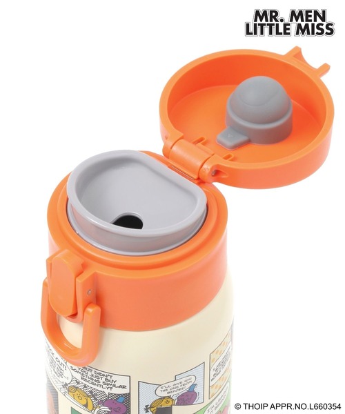ミスターメン リトルミス】ステンレスボトル/容量480ml（水筒