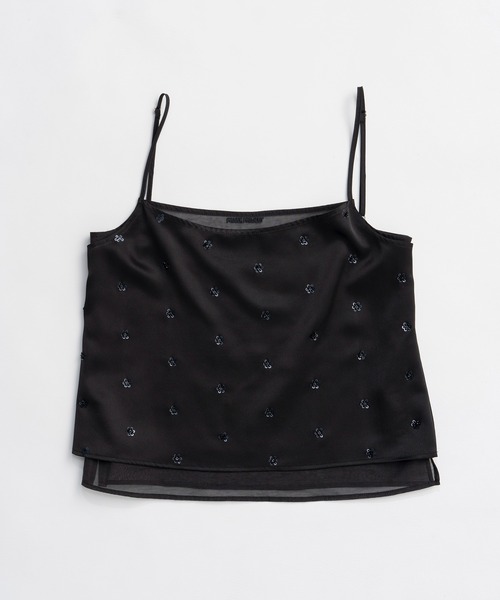 フラワービジューサテンビスチェ / Flower Bejeweled Satin Bustier レディース フラワービジューサテンビスチェ / Flower Bejeweled Satin