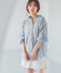 mysty woman | バックデザインシアーシャツ574355(シャツ/ブラウス)