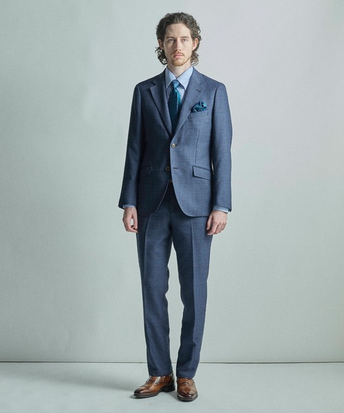 MEN'S BIGI（メンズビギ）の「シャドーペイズリー×ドット柄シルクネクタイ（ネクタイ・メンズ・ターコイズブルー/シルバー/ボルドー/ベージュ・FREE）」の19枚目の写真