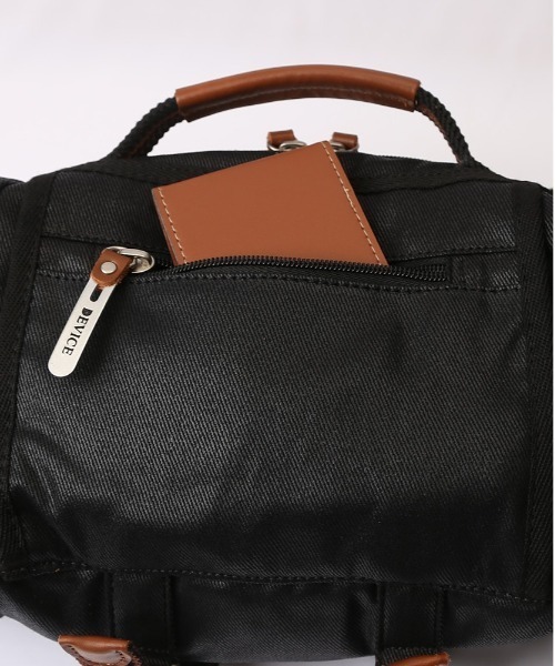 DEVICE（デバイス）の「DEVICE WORK 4way ヒップバッグ（ボディバッグ/ウエストポーチ・メンズ・カーキ/ブラック×ブラック/ブラック・FREE）」の13枚目の写真