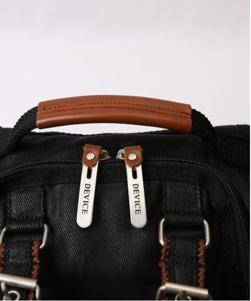 DEVICE（デバイス）の「DEVICE WORK 4way ヒップバッグ（ボディバッグ/ウエストポーチ・メンズ・カーキ/ブラック×ブラック/ブラック・FREE）」の17枚目の写真