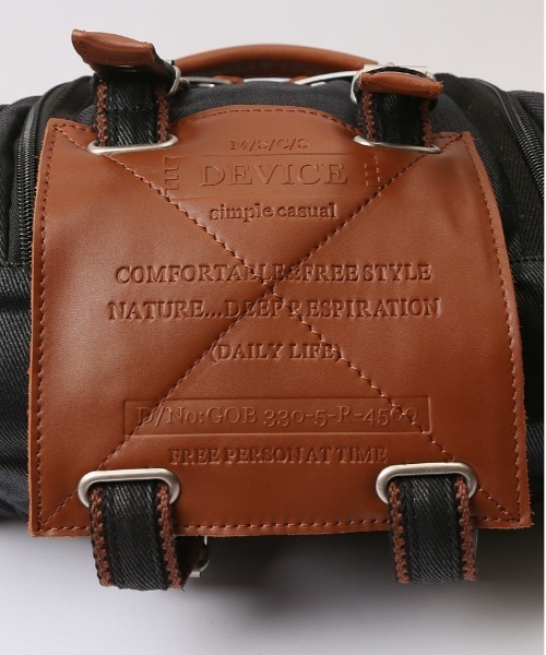 DEVICE（デバイス）の「DEVICE WORK 4way ヒップバッグ（ボディバッグ/ウエストポーチ・メンズ・カーキ/ブラック×ブラック/ブラック・FREE）」の18枚目の写真