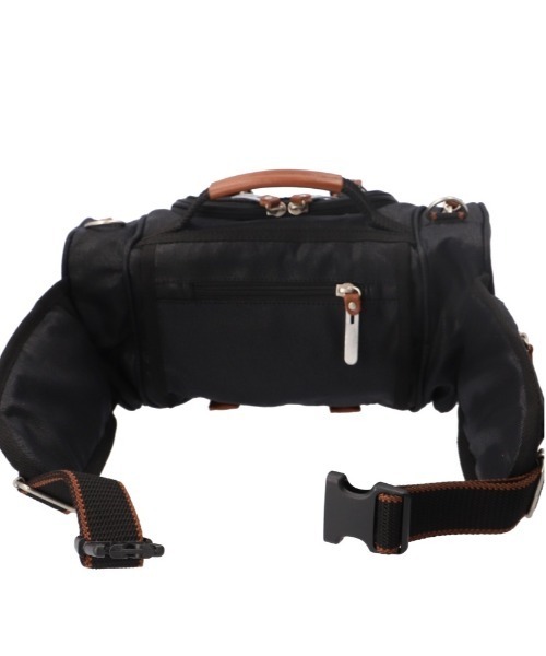 DEVICE（デバイス）の「DEVICE WORK 4way ヒップバッグ（ボディバッグ/ウエストポーチ・メンズ・カーキ/ブラック×ブラック/ブラック・FREE）」の20枚目の写真