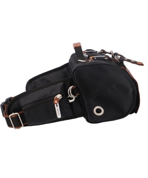 DEVICE（デバイス）の「DEVICE WORK 4way ヒップバッグ（ボディバッグ/ウエストポーチ・メンズ・カーキ/ブラック×ブラック/ブラック・FREE）」の21枚目の写真