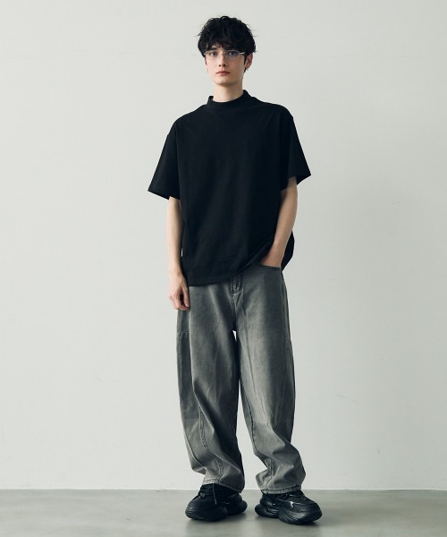 ボトムス　salsation　 Wide pants ライトブルー　XLサイズ ujiq4owrfRrw.jpg?width=768