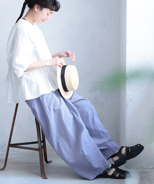 soulberry(ソウルベリー)の「風鈴日和のパンツ(その他パンツ・レディース・ライラック・M/4L/3L/LL/L)」の1枚目の写真