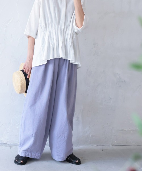 soulberry(ソウルベリー)の「風鈴日和のパンツ(その他パンツ・レディース・ライラック・M/4L/3L/LL/L)」の3枚目の写真