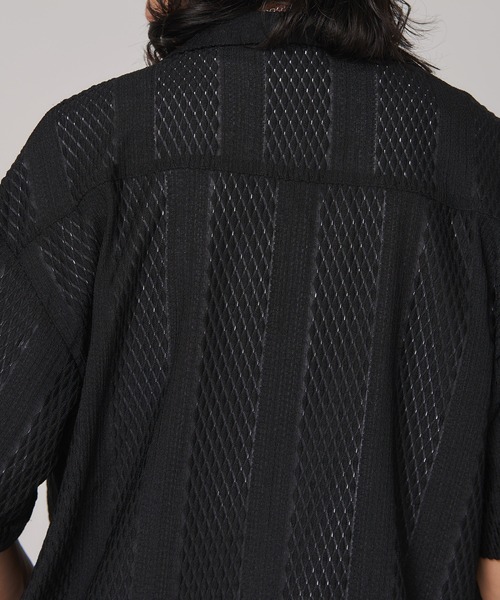 SEN TOKYO(セントーキョー)の「レースジャガードシャツ(シャツ/ブラウス・メンズ・ホワイト/ブラック・L/M)」の19枚目の写真