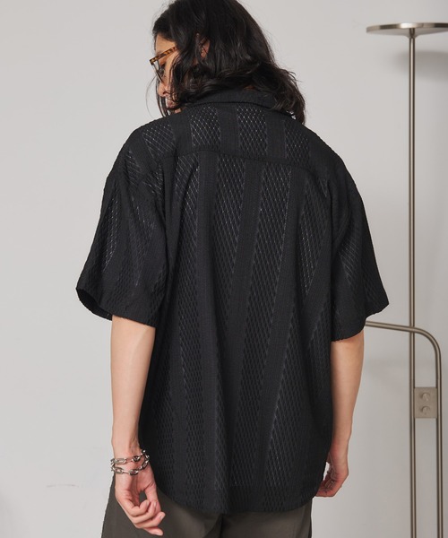SEN TOKYO(セントーキョー)の「レースジャガードシャツ(シャツ/ブラウス・メンズ・ホワイト/ブラック・L/M)」の17枚目の写真