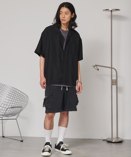 SEN TOKYO(セントーキョー)の「レースジャガードシャツ(シャツ/ブラウス・メンズ・ホワイト/ブラック・L/M)」の20枚目の写真