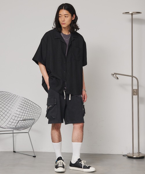 SEN TOKYO(セントーキョー)の「レースジャガードシャツ(シャツ/ブラウス・メンズ・ホワイト/ブラック・L/M)」の21枚目の写真