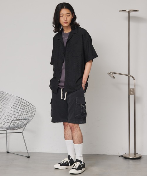 SEN TOKYO(セントーキョー)の「レースジャガードシャツ(シャツ/ブラウス・メンズ・ホワイト/ブラック・L/M)」の22枚目の写真