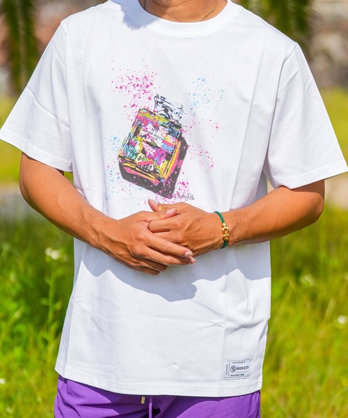 adamsJUGGLER(アダムスジャグラー)の「W/Rパフュームティー(Tシャツ/カットソー・メンズ・ホワイト/ブラック・M/L/XL)」の14枚目の写真