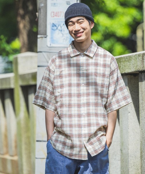 niko and...（ニコアンド）の「ペーパー混サマーワッチ（ニットキャップ/ビーニー・メンズ・ベージュ/ブルー/ブラック・FREE）」の13枚目の写真