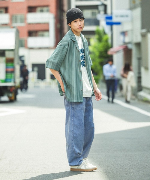 ニットキャップ/ビーニー Double Logo ★   Jeans セール】ペーパー混サマーワッチ（ニットキャップ/ビーニー