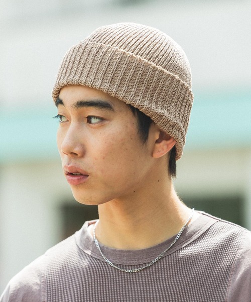 niko and...（ニコアンド）の「ペーパー混サマーワッチ（ニットキャップ/ビーニー・メンズ・ベージュ/ブルー/ブラック・FREE）」の15枚目の写真