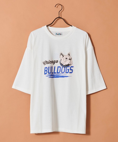 Revo.(レボ)の「ヴィンテージライク オールドグラフィックデザイン プリントTシャツ ロゴ イラスト(Tシャツ/カットソー・メンズ・グレー系その他2/アッシュグレー/ブルー/ネイビー/イエロー/ホワイト/ホワイト系その他/グリーン/ブラック/グレー系その他/ホワイト系その他2/ブラック系その他・M/L/XL)」の17枚目の写真