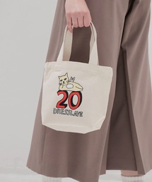 BLACK SCORE（ブラックスコア）の「BLACK SCORE × DRESSLAVE / 20th act cocky tote(アニバーサリー アクトコッキーミニトートバッグ BSBMT CANVAS MINI BAG)（トートバッグ）」