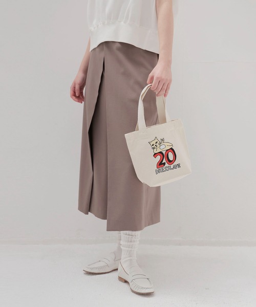 BLACK SCORE(ブラックスコア)の「BLACK SCORE × DRESSLAVE / 20th act cocky tote(アニバーサリー アクトコッキーミニトートバッグ BSBMT CANVAS MINI BAG)(トートバッグ・レディース・ナチュラル・FREE)」の3枚目の写真