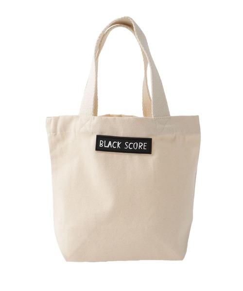 BLACK SCORE(ブラックスコア)の「BLACK SCORE × DRESSLAVE / 20th act cocky tote(アニバーサリー アクトコッキーミニトートバッグ BSBMT CANVAS MINI BAG)(トートバッグ・レディース・ナチュラル・FREE)」の8枚目の写真