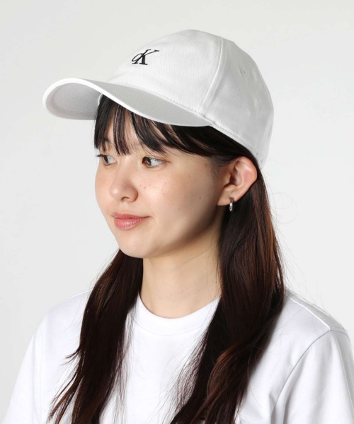 Calvin Klein Embroidered Monogram Baseball Cap カルバンクライン