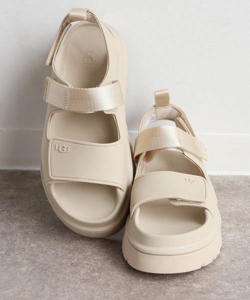 完売商品　UGG アグ ゴールデングロウ アイボリー 24 UGG - UGG アグ Golden Glow ゴールデングロウ アイボリー 24の
