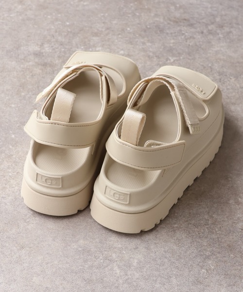 UGG/アグ】W GOLDENGLOW/ゴールデングロウ ストラップ 厚底