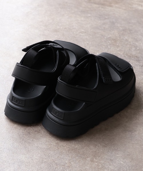 UGG/アグ】W GOLDENGLOW/ゴールデングロウ ストラップ 厚底