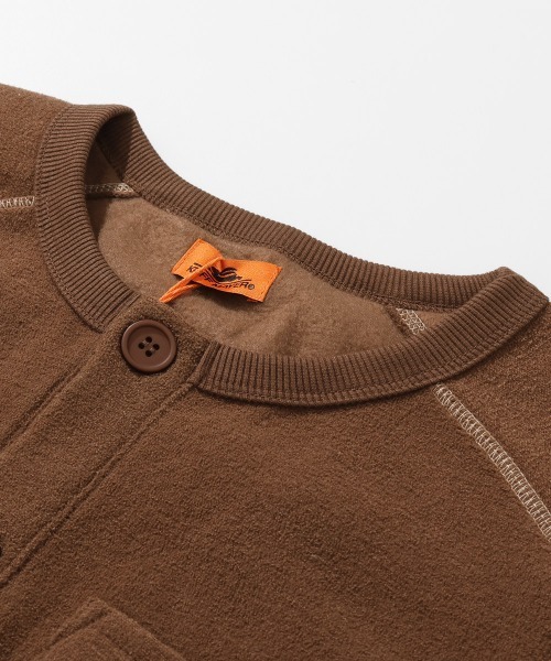 KRIFF MAYER Lady's Collection（クリフメイヤーレディースコレクション）の「【軽い･暖かい･柔らかい】ブークレカーデ（カーディガン/ボレロ・レディース・ブラック/カーキ/ブラウン/サンドベージュ/カラフル・LARGE/MEDIUM）」の15枚目の写真