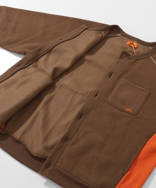 KRIFF MAYER Lady's Collection（クリフメイヤーレディースコレクション）の「【軽い･暖かい･柔らかい】ブークレカーデ（カーディガン/ボレロ・レディース・ブラック/カーキ/ブラウン/サンドベージュ/カラフル・LARGE/MEDIUM）」の13枚目の写真