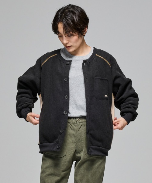 KRIFF MAYER Lady's Collection（クリフメイヤーレディースコレクション）の「【軽い･暖かい･柔らかい】ブークレカーデ（カーディガン/ボレロ・レディース・ブラック/カーキ/ブラウン/サンドベージュ/カラフル・LARGE/MEDIUM）」の10枚目の写真