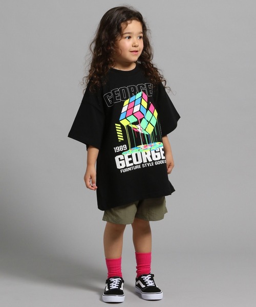GEORGE'S（ジョージズ）の「【KIDS】CUBEグラフィックTシャツ（Tシャツ/カットソー・キッズ・ブラック/オフホワイト・110cm/130cm/150cm）」の20枚目の写真