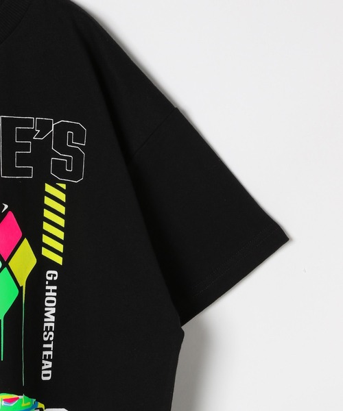 GEORGE'S（ジョージズ）の「【KIDS】CUBEグラフィックTシャツ（Tシャツ/カットソー・キッズ・ブラック/オフホワイト・110cm/130cm/150cm）」の5枚目の写真