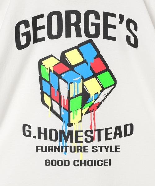 GEORGE'S（ジョージズ）の「【KIDS】CUBEグラフィックTシャツ（Tシャツ/カットソー・キッズ・ブラック/オフホワイト・110cm/130cm/150cm）」の10枚目の写真