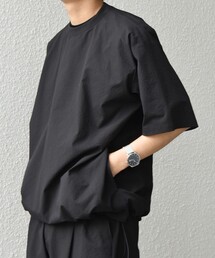 SHIPS any | SHIPS any:〈撥水/軽量/ストレッチ〉SOLOTEX(R) シアサッカー スピンドル Tシャツ(セットアップ対応)25SS◇(Tシャツ/カットソー)