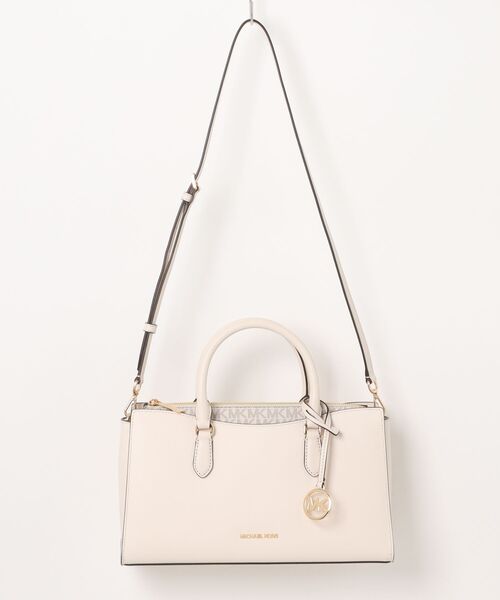 MICHAEL KORS(マイケルコース)の「ARDEN MD TZ SATCHEL サッチェル(ハンドバッグ・レディース・ベージュ系・FREE)」の1枚目の写真