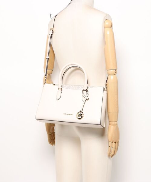 MICHAEL KORS(マイケルコース)の「ARDEN MD TZ SATCHEL サッチェル(ハンドバッグ・レディース・ベージュ系・FREE)」の5枚目の写真