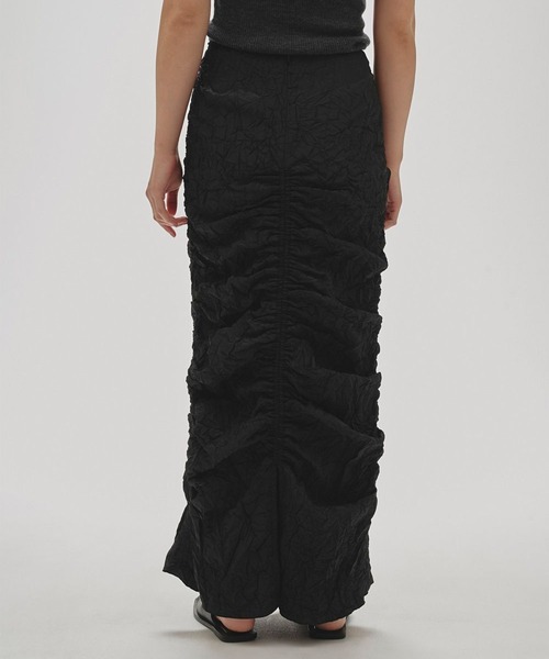 TODAYFUL/トゥデイフル】Chambray Gather Skirt/シャンブレーギャザー