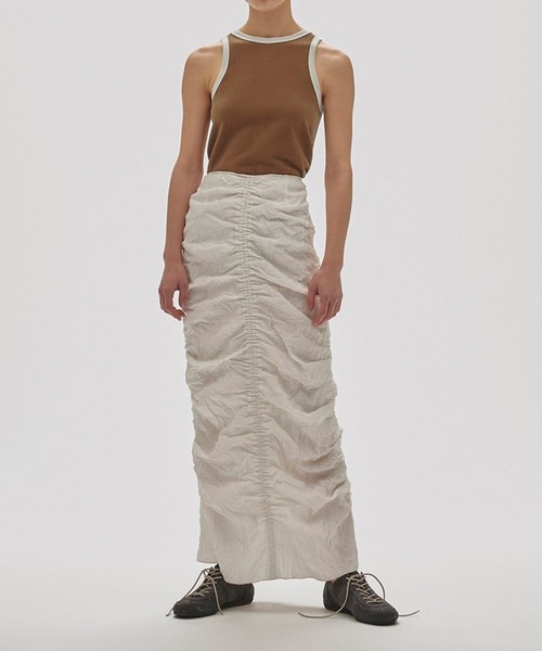 トゥデイフル todayful スカート TODAYFUL/トゥデイフル】Chambray Gather Skirt/シャンブレー