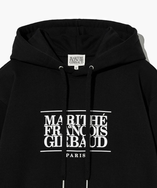 MARITHE + FRANCOIS GIRBAUD（マリテフランソワジルボー）の「CLASSIC LOGO HOODIE（パーカー・レディース・オートミール/ヘザーグレー/ネイビー/ブラック・X-LARGE/SMALL/MEDIUM/LARGE）」の10枚目の写真