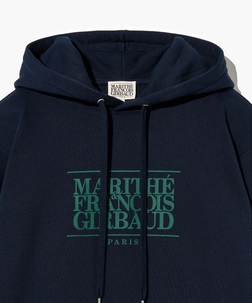 MARITHE + FRANCOIS GIRBAUD（マリテフランソワジルボー）の「CLASSIC LOGO HOODIE（パーカー・レディース・オートミール/ヘザーグレー/ネイビー/ブラック・X-LARGE/SMALL/MEDIUM/LARGE）」の16枚目の写真