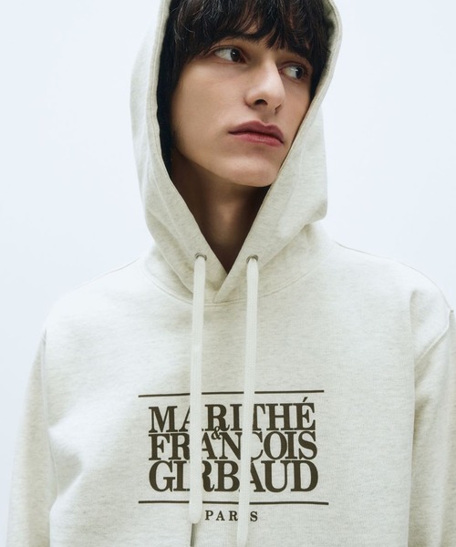 MARITHE + FRANCOIS GIRBAUD（マリテフランソワジルボー）の「CLASSIC LOGO HOODIE（パーカー・レディース・オートミール/ヘザーグレー/ネイビー/ブラック・X-LARGE/SMALL/MEDIUM/LARGE）」の20枚目の写真