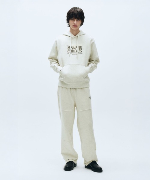 MARITHE + FRANCOIS GIRBAUD（マリテフランソワジルボー）の「CLASSIC LOGO HOODIE（パーカー・レディース・オートミール/ヘザーグレー/ネイビー/ブラック・X-LARGE/SMALL/MEDIUM/LARGE）」の21枚目の写真